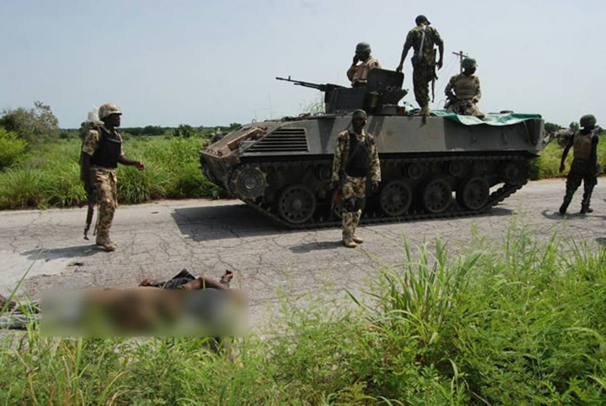 Image result for Soldiers ambush Boko Haram fighters, kill two in Borno