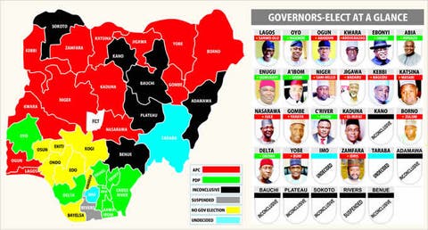 PDP alleges fraud as INEC declares six states’ governorship poll inconclusive PDP alleges fraud as INEC declares six states’ governorship poll inconclusive
