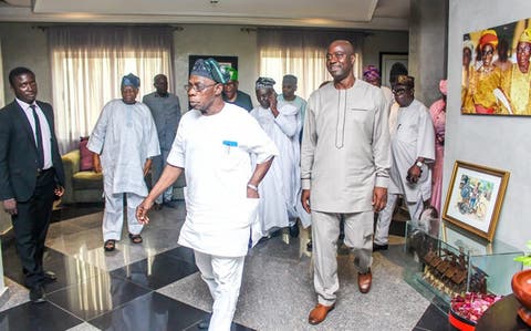 Atiku, Makinde in closed-door meeting with Obasanjo Atiku, Makinde in closed-door meeting with Obasanjo