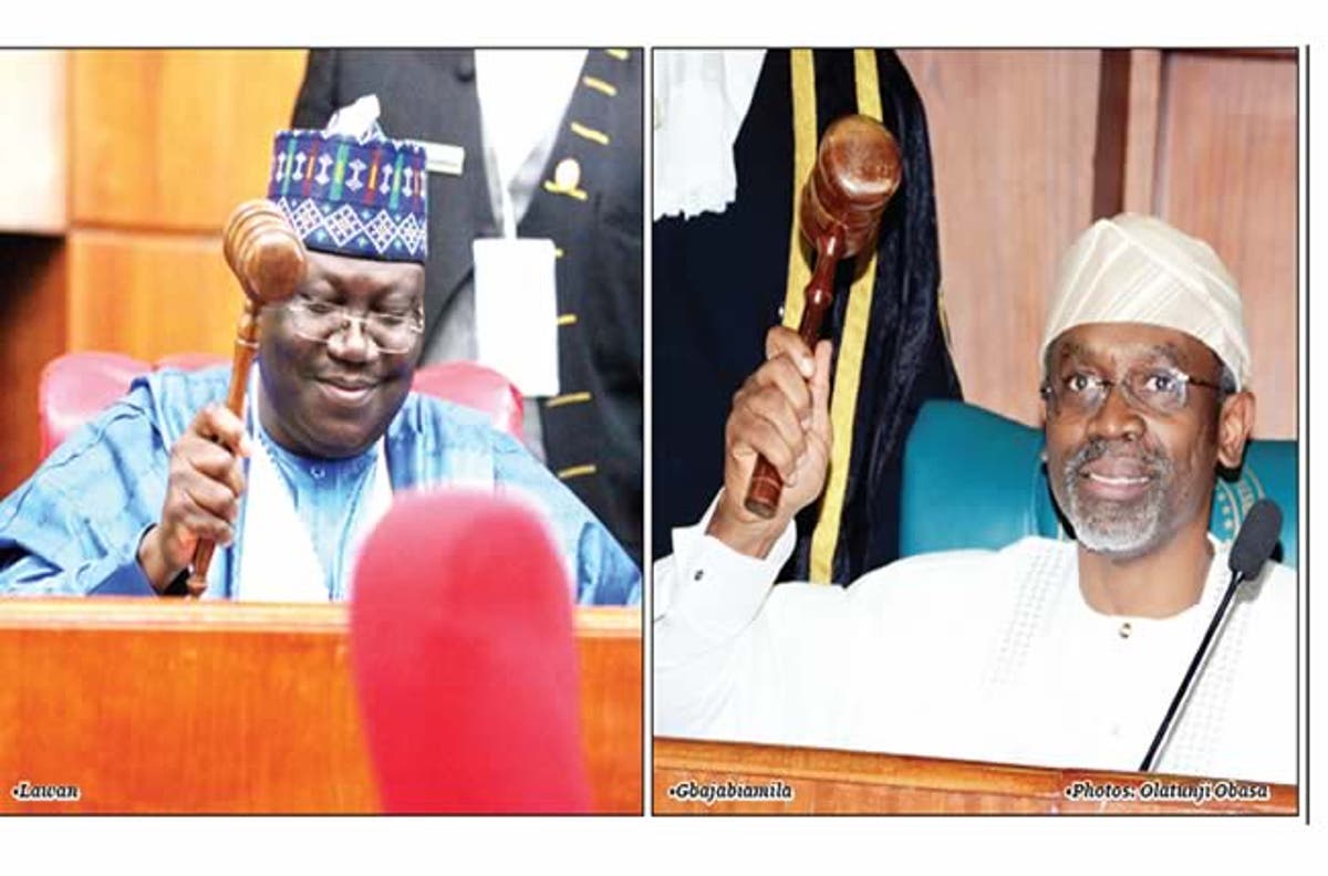 Image result for images of Gbajabiamila and Lawan