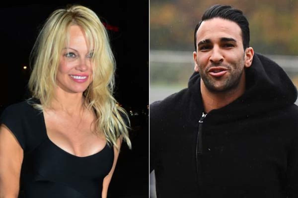 Image result for Pamela Anderson and French World Cup-winning boyfriend split by Instagram