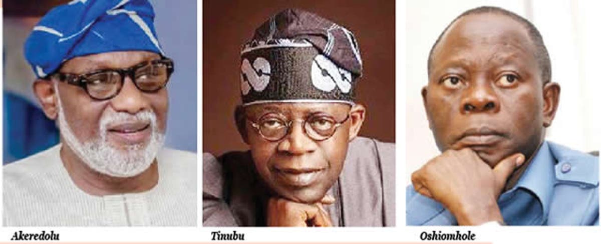 Image result for Ondo APC crisis lingers despite Tinubuâs peace-parley