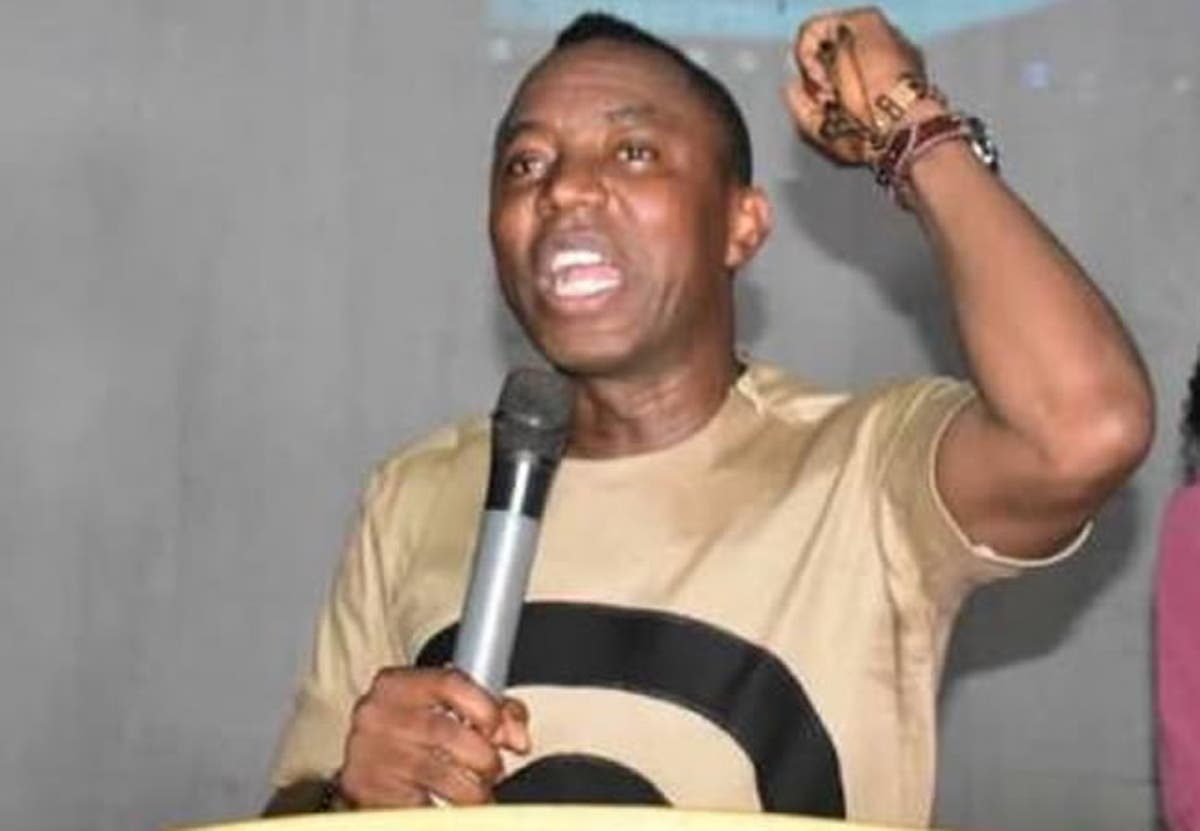 Image result for Sowore collected foreignersâ dollars to topple Buhari â DSS