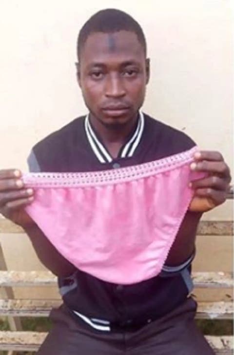 Man arrested for allegedly pregnant woman's panties in Niger