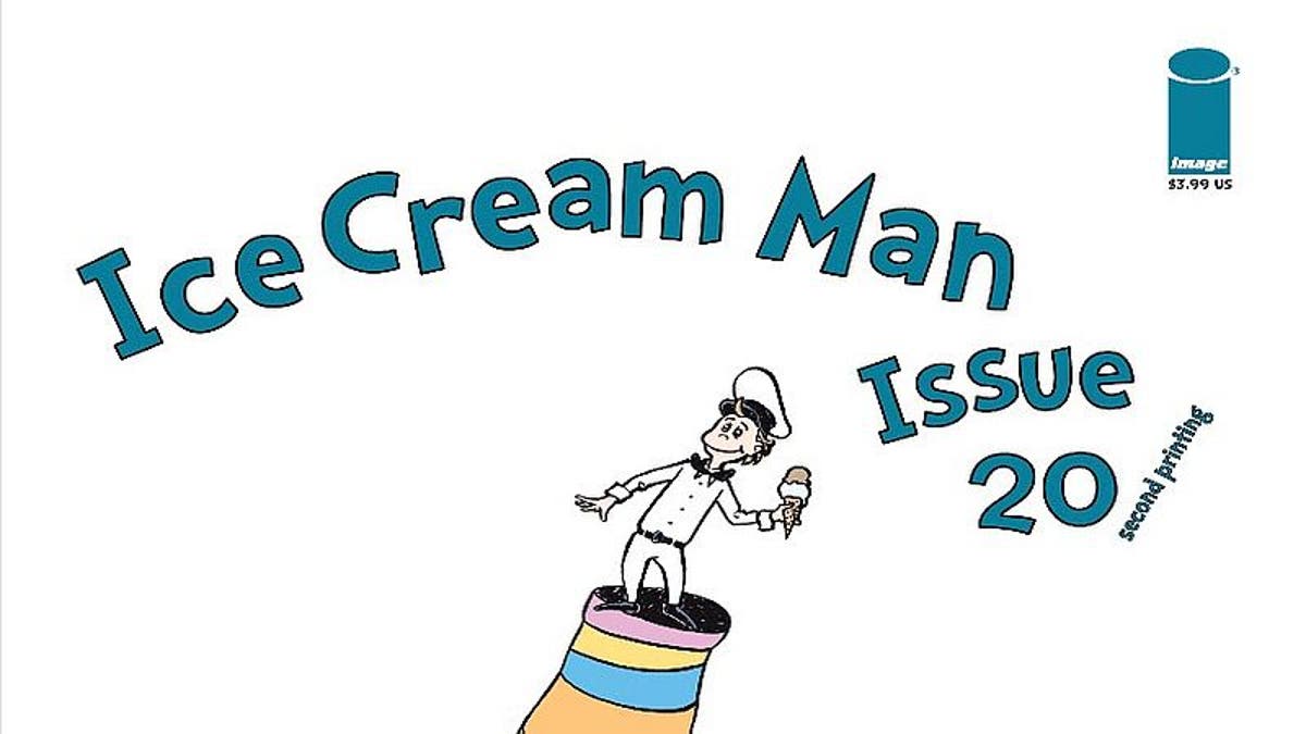 Ice Cream Man Pulls Second Printing Out Of The Cat S Hat