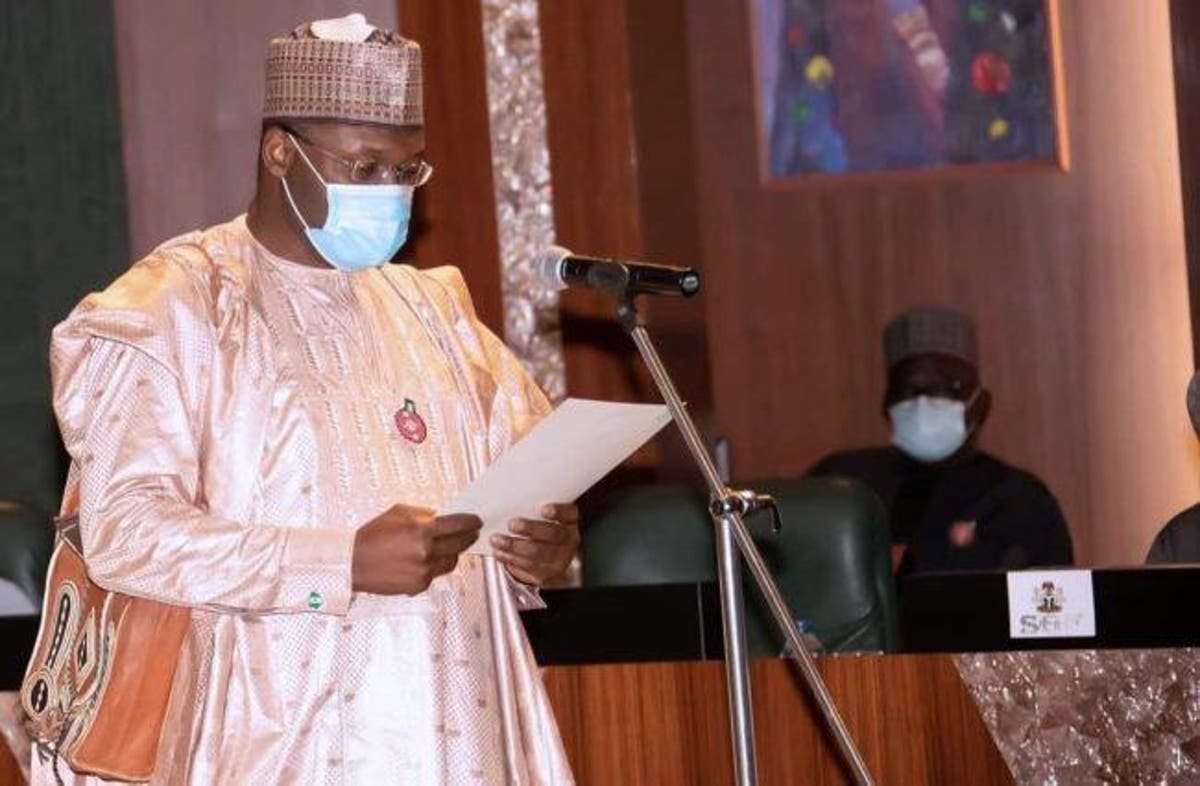 Buhari swears in INEC chair Yakubu for second term | Dateline Nigeria