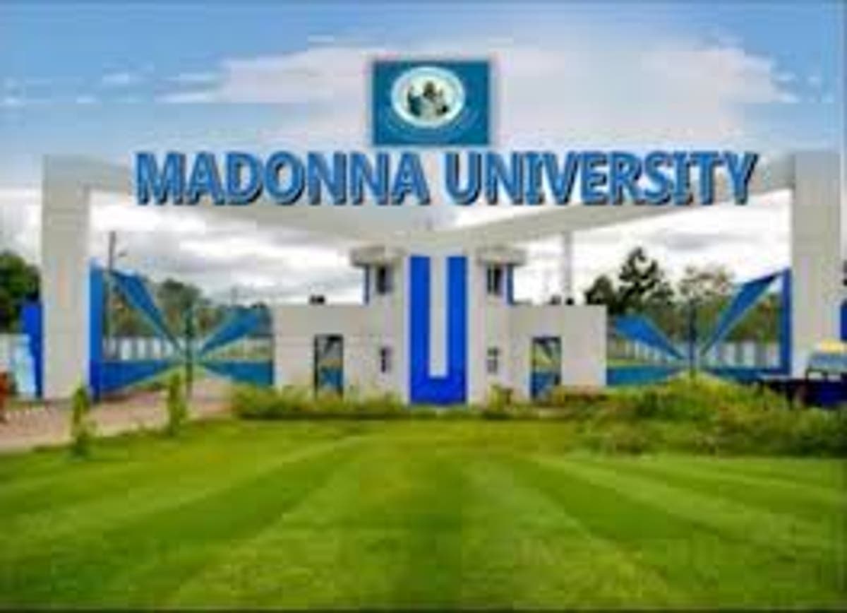 Main Entrance, Madonna University Nigeria. Photo: Legit.ng