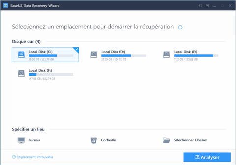 easeus meilleur logiciel récupération données
